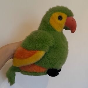 Cute Gund Parrot stuffed toy animal bird from 90s, like new condition birds toys